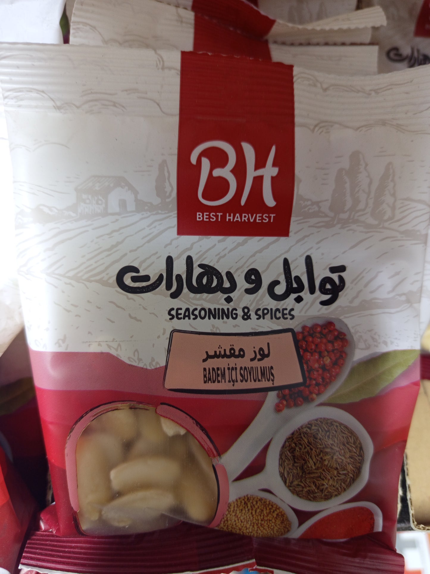لوز فلق مقشر